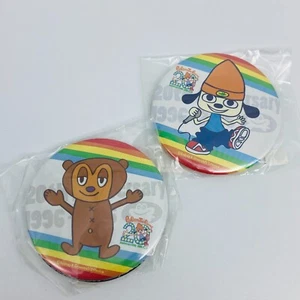 PARAPPA THE RAPPER PJ Berri 20th Anniversary 2 Button Badge Set PlayStation 2016 - Picture 1 of 15