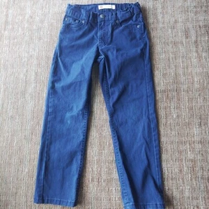 Levi's 511 Slim Boys Jeans Size 6 Regular Dark Blue 5/6 yrs Hook/Eye Closure - Picture 1 of 17