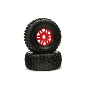 ARRMA Mojave 6S BLX dBoots Fortress Pre-Mounted Tire Set (Red) (2) - ARA550065 - Picture 1 of 1