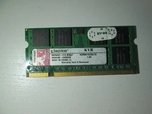 MEMORIA RAM KINGSTON PORTATIL KVR667D2S5/1G DDR2 667MHz 1GB - Imagen 1 de 2