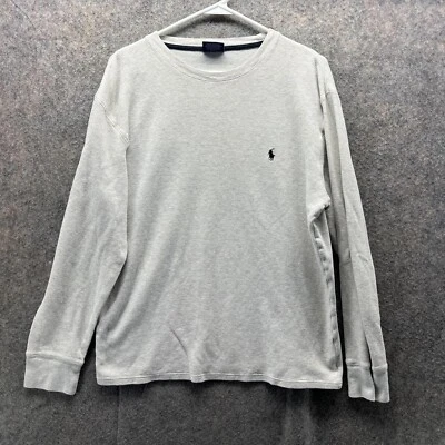 Polo Ralph Lauren Pijama Camisa Hombres Grande Adulto Beige Prendas para dormir Cuello Redondo Poni Tostado Foto 1 de 4