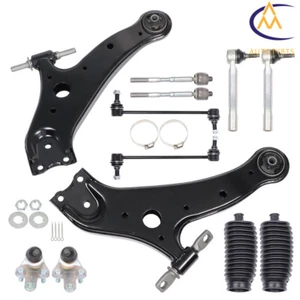 For Toyota Highlander Lexus RX350 2008-19 12PCS Front Lower Control Arm Tie Rod - Picture 1 of 14