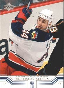2001-02 Upper Deck #54 Rostislav Klesla 