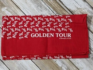 Kylie Minogue Golden Tour Bandana Red Darenote Mt 2018 - Foto 1 di 3