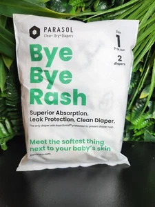 Parasol Clear+Dry Disposable Diapers | RashShield Protection, Leakproof Design - Picture 1 of 3