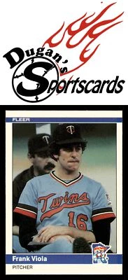 1984 Fleer #575 Frank Viola - Image 1 of 2