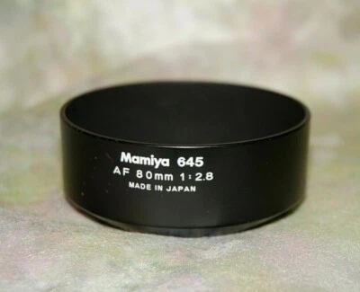 Mamiya Lens Hood for 645AF 80mm f2.8 Auto Focus Lenses  New!                  - Image 1 of 3