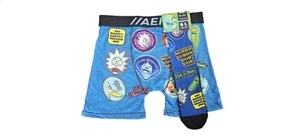 Aeropostale Rick & Morty Wubba Lubba Dub Dub Men's Boxer Brief & Socks Set SM-XL - Picture 1 of 2