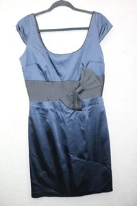Kay Unger NY Sleeveless Satin Dress-Size 12-Event-Dressy-Whimsigoth - Picture 1 of 12