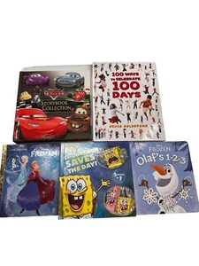 Lot of 5 Childrens Book Bundle Storybook Collection Disney SpongeBob Cars b - Picture 1 of 4