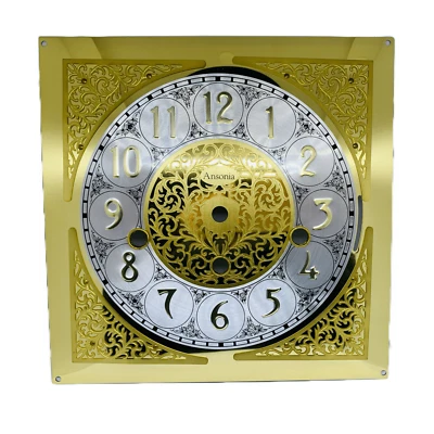 "Esfera de reloj Hermle triple timbre 7-7/8"" - Se adapta a movimientos Hermle 340 y 341 - C-191" Foto 1 de 4