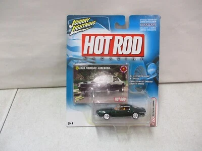 Revista Johnny Lightning Hot Rod Pontiac Firebird 1970 Foto 1 de 2