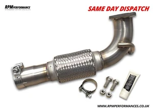Fiesta 1.0 Ecoboost MK7 / MK7.5 Acero Inoxidable Escape Reparación Repuesto Flexi - Imagen 1 de 1