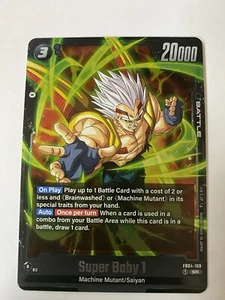 Dragon Ball Fusion World Super Baby 1 FB04-108 Ultra Limit - Bild 1 von 2