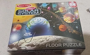 NUEVO Rompecabezas de piso Melissa & Doug Sistema Solar 48 piezas grandes para edades de 3+ - Imagen 1 de 2