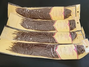 4 Packungen Au Dela Collection Senegalese Twist 18" Kanekalon gehäkelte Haarverlängerung - Bild 1 von 23