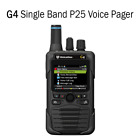 Unication G4 Pager Single Band P25 Black 700-800MHz Rugged