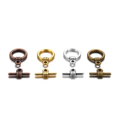 OT Toggle Clasp Connectors Clasps Metal Jewelry Making Accessories 20sets - Image 1 of 4