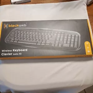 Blackweb Wireless Keyboard 2.4ghz New - Picture 1 of 1