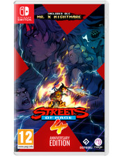 Streets of rage 4 anniversary edition nintendo switch new in b