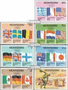 Montserrat 424-430 nuevo con goma original 1980 olímpicos juegos de verano - Imagen 1 de 1
