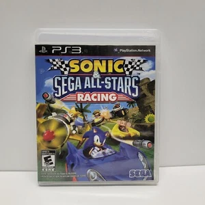 PS3 Playstation 3 Sonic & Sega All-Stars Racing Video Game CIB - Picture 1 of 7