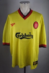 Liverpool FC Jersey Size 3XL 50-52 #7 McManaman 1997-98 Away Reebok Shirt Jersey - Picture 1 of 3