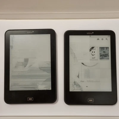 Tolino Vision 4 HD - Schwarz eBook Reader DEFEKT - Bild 1 von 2