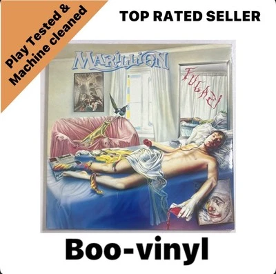Marillion - Fugazi - LP Vinyl Record  Rock Uk Issue EX / EX Condition - Image 1 of 4