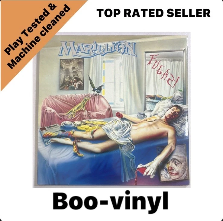 Marillion - Fugazi - LP Vinyl Record  Rock Uk Issue EX / EX Condition - Image 1 of 4