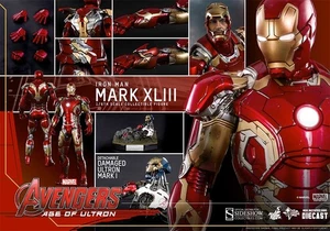 FIGURA DIECAST HOT TOYS MMS278D09 MARVEL AVENGERS IRON MAN MARK XLIII 1:6 ~NUEVA~ - Imagen 1 de 14
