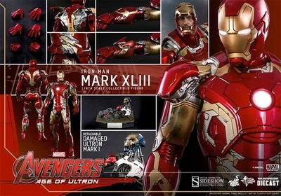 HOT TOYS MMS278D09 MARVEL AVENGERS IRON MAN MARK XLIII 1:6 DIECAST FIGURE ~NEW~ - Image 1 of 4