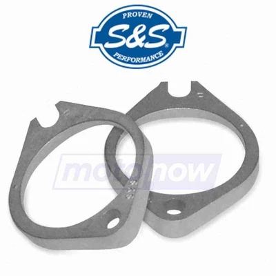 S&S Cycle Rear Manifolds Flange for 1984-2006 Harley Davidson FXST Softail zk Foto 1 de 4