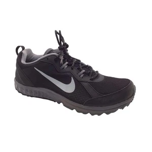 Nike Mens Wild Trail Black Athletic Running Sneakers Size 9 Wide (4E) - Imagen 1 de 9