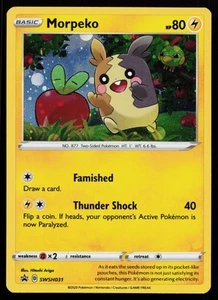 Morpeko SWSH031 Promo SWSH: Sword & Shield Promo Cards Pokémon Card - Picture 1 of 2
