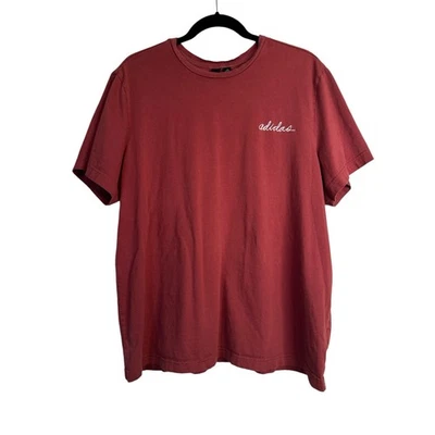 adidas Women's Short Sleeve Crew Neck Active Pullover Shirt Size XL Antique Rose - Image 1 of 4