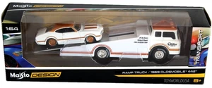 Maisto Elite Transport Ramp Truck & 1969 Oldsmobile 442 - Picture 1 of 1