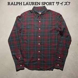 Ralph Lauren Sport Karomuster Langarm Hemd Grün Rot Baumwolle Japan - Bild 1 von 10