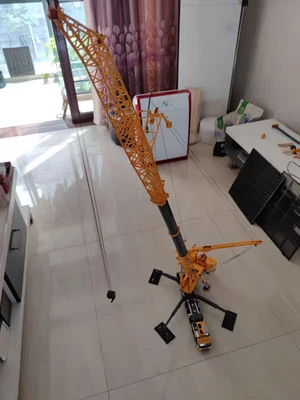 1:50 XCMG XCA1200 All-Terrain Crane (Enhanced, Yellow) Alloy Static Model - Image 1 of 4