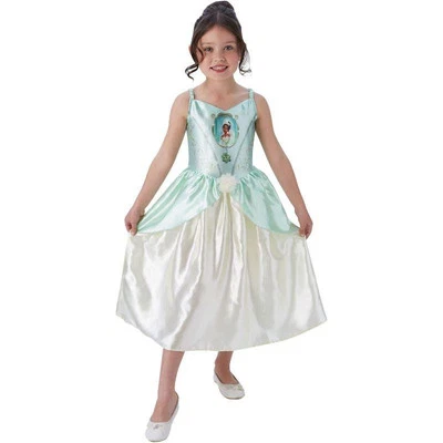 Rubie's Disney Princess Fairy Tale Tiana Girl's Fancy Dress Costume - Image 1 of 2