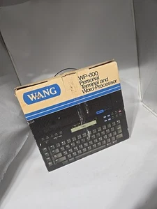 Terminal personal y procesador de textos WANG WP600 en caja - Imagen 1 de 11