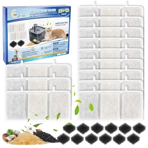 24 Stück Katzenbrunnenfilter - Kompatibel mit Petory, 74oz/2.2L Automatische Repl... - Bild 1 von 7
