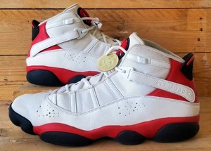 Nike Air Jordan 6 Rings Mid Leather Sneaker UK13/US14/EU48,5 322992-123 Weiß - Bild 1 von 12