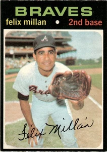 1971 O-Pee-Chee Felix Millan Atlanta Braves #81 - Picture 1 of 2