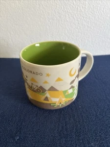 Tazza caffè ceramica Starbucks collezione "You Are Here" COLORADO 14 oz 2015 - Foto 1 di 10