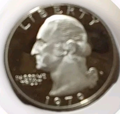 1979 S Washington Proof Clad Quarter-Nice Eye Appeal Reeded Edge Coin-24.3 MM  - Image 1 of 4