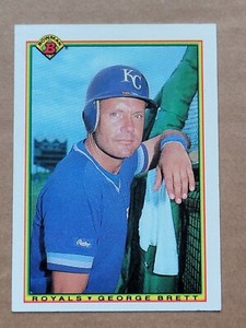 George Brett 1990 Bowman Baseball Card #382