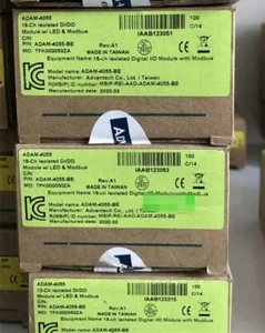 1PCS NEW IN BOX Advantech ADAM-4055 ADAM-4055-BE 16-Ch Isolated DI/DO Module - Picture 1 of 1
