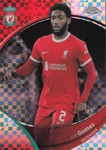 TOPPS LIVERPOOL CROMO 23-24 JOE GOMEZ XFRACTOR - Imagen 1 de 2