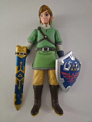 Figura Legend of Zelda Link 20" Variante Metálica SDCC 2015 LE 3000 Skyward Sword Foto 1 de 4